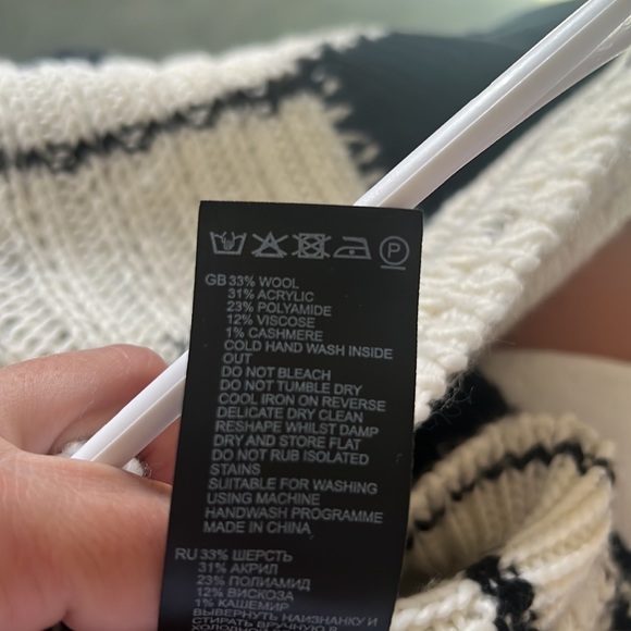 REISS KNITTED JUMPER Sz. S - Picture 5 of 5